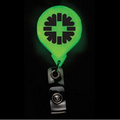 Glow in the Dark Jumbo Round Badge Reel (Polydome)